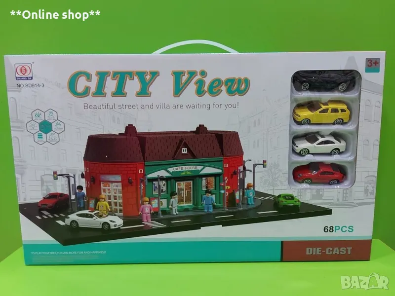 Конструктор City View 68 части, снимка 1