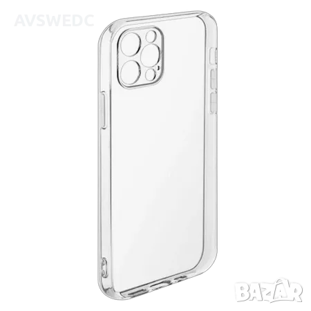 Прозрачен силиконов кейс 1.2 мм iPhone 15 Plus, снимка 1