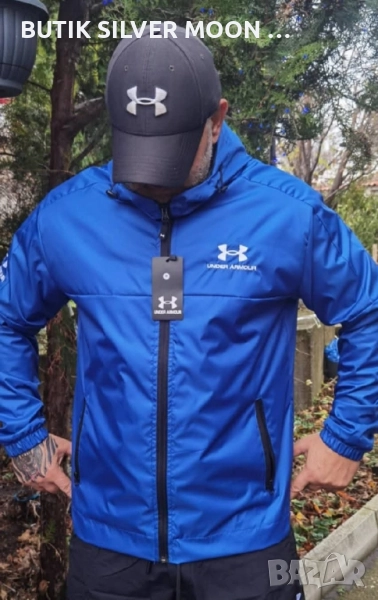 Мъжка Ветровка -M,XL,3XL-лого Бродирано 💫 Under Armour , снимка 1