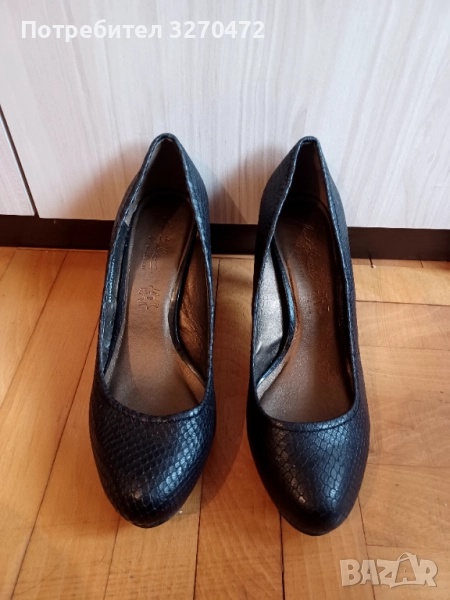 Marks & Spencer естествена кожа дамски обувки номер 38, снимка 1