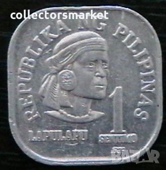 1 центимо 1982, Филипини, снимка 1