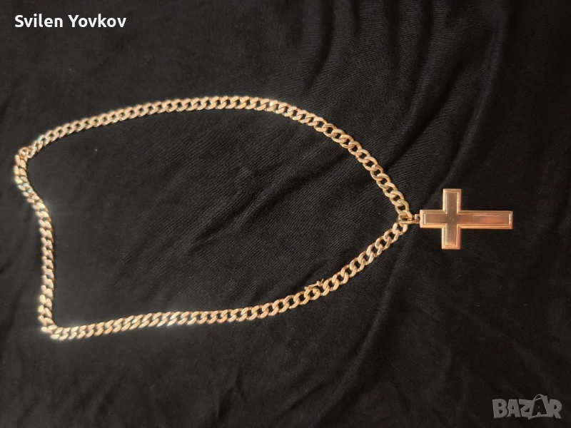 Продавам плътен златен ланец синджир СПЕШНО!!! , снимка 1