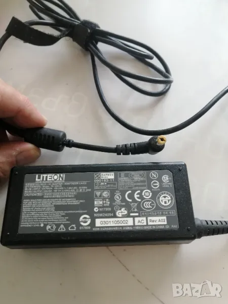 Зарядно за лаптоп, Acer, PA-1650-22, 19V, 3.42A, 65W, букса 5.5*1.7mm, снимка 1