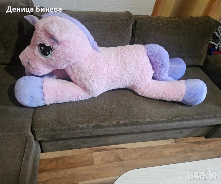 Голям плюшен еднорог , снимка 1