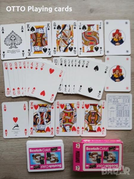 Стари карти за игра, снимка 1