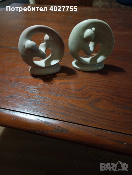 Фигури камък Ин и Ян. Кения, снимка 1