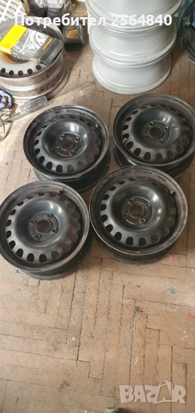 Метални джанти за Опел 14цола, снимка 1