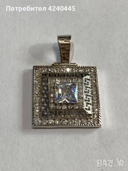 Сребърна висулка , снимка 1