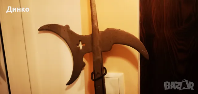 Алебарда брадва , снимка 5 - Антикварни и старинни предмети - 48791467