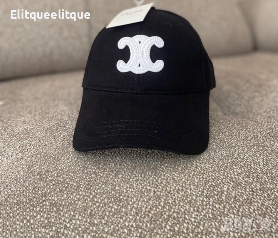 шапка с козирка celine, снимка 3 - Шапки - 52236200