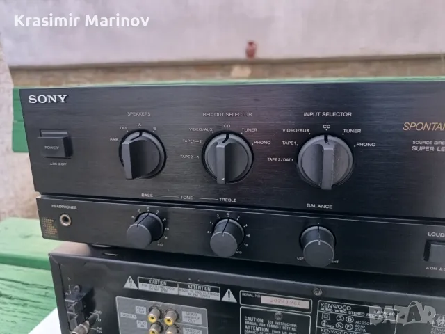 Sony TA-F220 *Продава се Японски транзисторен усилвател, снимка 2 - Ресийвъри, усилватели, смесителни пултове - 49518383