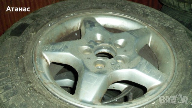 Алуминиеви джанти 16 " за мерцедес mercedes ML 5x112 и отлични гуми с 255/70/16