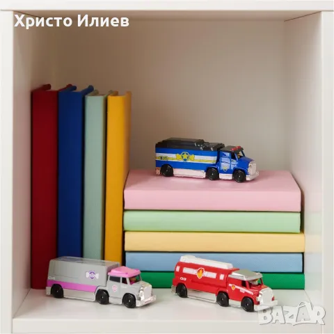 Paw Patrol мателни камиони 3бр Маршал Чейс Скай 1:55 Пес Патрул, снимка 9 - Коли, камиони, мотори, писти - 48891803
