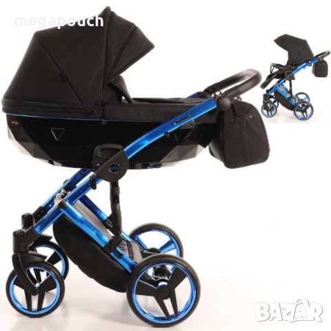 Бебешка количка Junama Diamond Individual 2в1, 3в1 НОВА, снимка 2 - Детски колички - 42082052