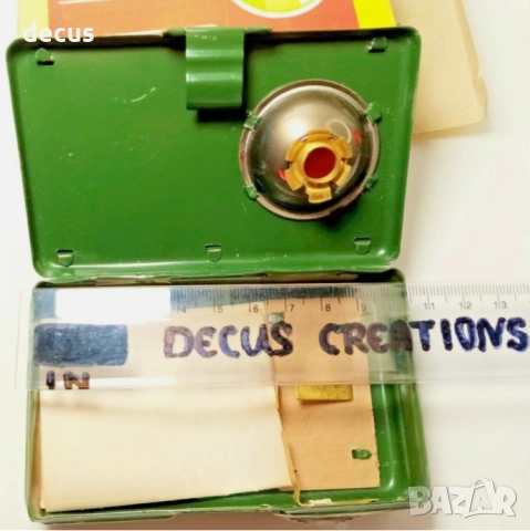 Комунистическо двуцветно сигнално фенерче - винтидж, снимка 6 - Антикварни и старинни предмети - 51456966