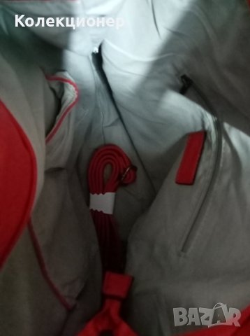 Чисто нова червена дамска чанта с плетен ефект и външни джобове, снимка 7 - Чанти - 31459086