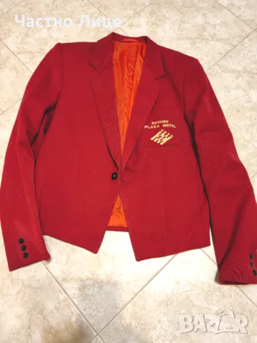 Оригинална Соц Униформа Сако от Хотел Дунав Плаза Русе 1980те г, снимка 1
