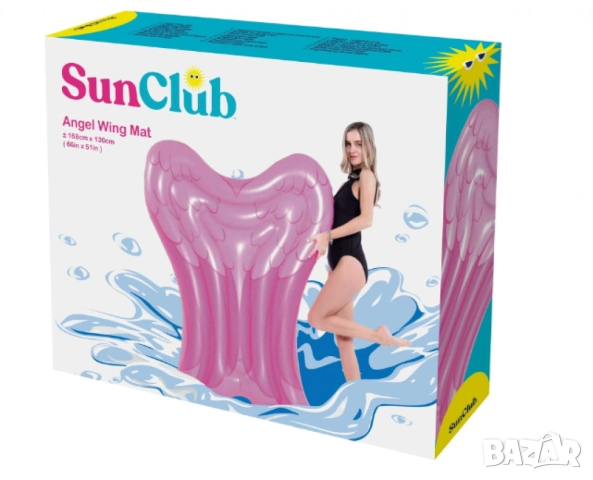 Надуваем дюшек "Ангелски крила", снимка 4 - Други стоки за дома - 52093736