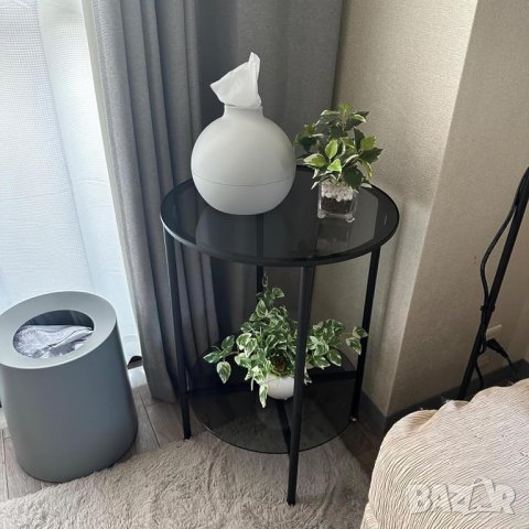 Стъклена масичка за кафе / холна маса / помощна масичка JJ-XZ328, снимка 8 - Маси - 42900661