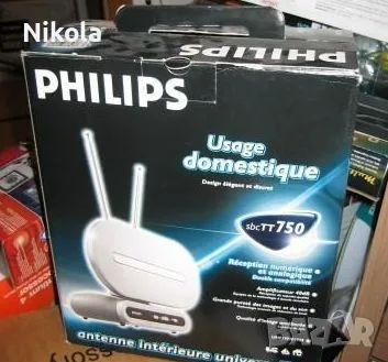  Продавам/Бартер PHILIPS SBC TT 750 ! Антена с Усилвател на Вътрешния или Външния Сигнал !, снимка 4 - Приемници и антени - 56194554