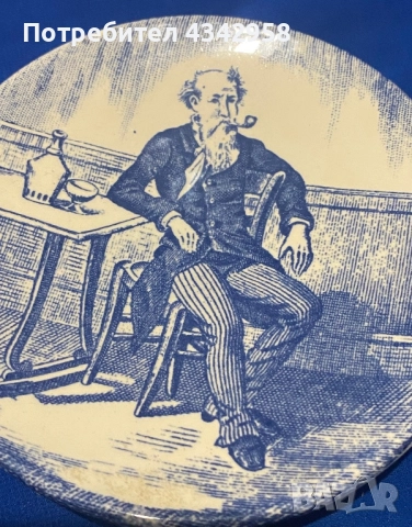 Delfts. Holland. 4 чинийки., снимка 3 - Антикварни и старинни предмети - 52022036