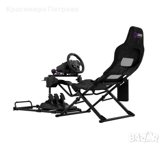 Сгъваем геймърски кокпит за състезателни симулатори, снимка 3 - Аксесоари - 56367805