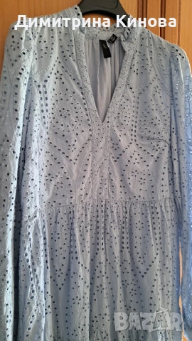 Индийска памучна рокля xs, снимка 2 - Рокли - 50535681