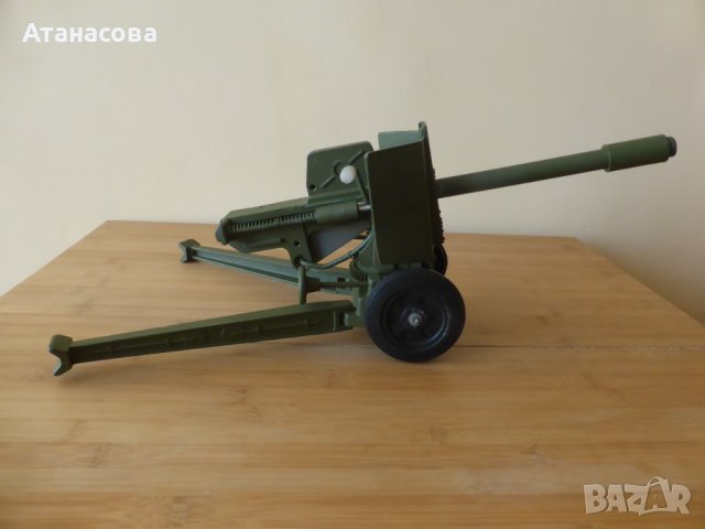 Руско метално оръдие играчка, снимка 2 - Антикварни и старинни предмети - 44375960