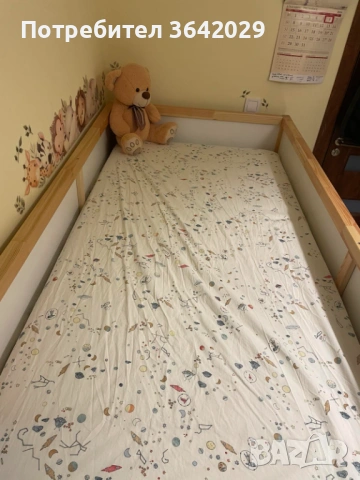 Детско легло с матрак НОВО, снимка 3 - Бебешки легла и матраци - 53124533