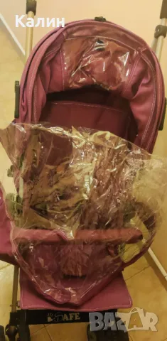 Детска количка iSafe Special Edition - Owl & Button, снимка 6 - Детски колички - 47469591