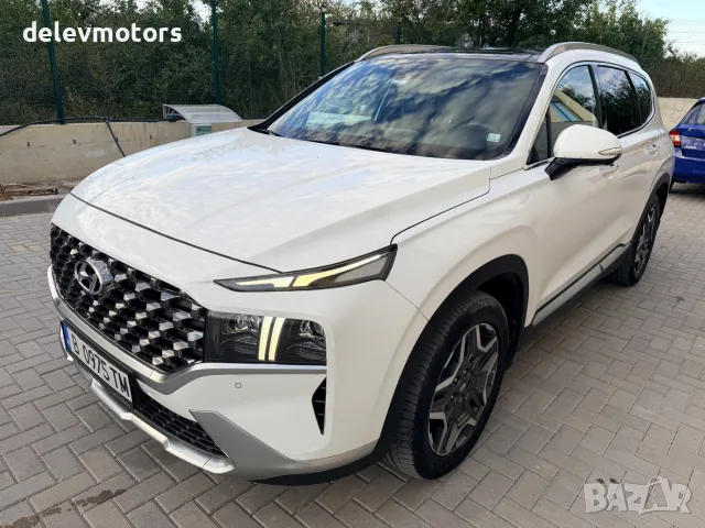 Hyundai Santa Fe 1.6 T-GDi Hybrid HTRAC 4x4 автоматик, 230 к.с. • 7 места • PANORAMA • КОЖА • FACELI