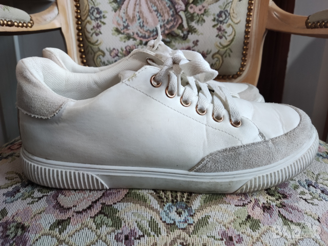 кожени сникърси Marquiiz White, снимка 3 - Кецове - 44734060