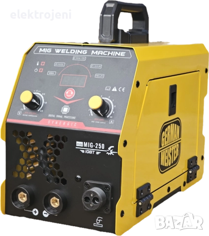 Tелоподаващо MIG/CO2 - 250А - мини, инверторнo - ТЕЛОПОДАВАЩ АПАРАТ + Електрожен, снимка 4 - Други машини и части - 52095510