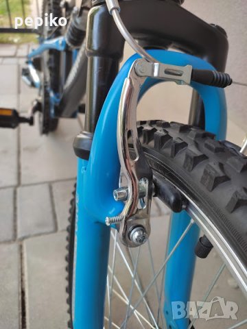 Продавам колела внос от Германия  детски мтв велосипед SHAMPION SPORT 20 цола преден и заден амортис, снимка 5 - Велосипеди - 34245117