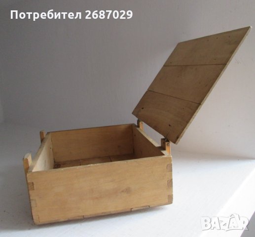 стара дървена кутия, хумидор, снимка 9 - Антикварни и старинни предмети - 31812766
