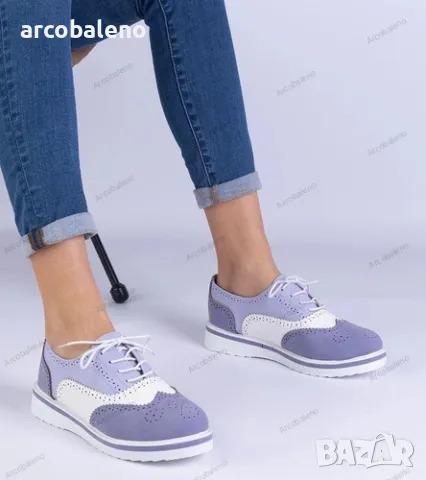 Дамски класически оксфордски обувки Toddi Oxford, 3цвята , снимка 12 - Дамски ежедневни обувки - 49021137