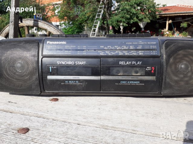 Стар радиокасетофон Panasonic, снимка 2 - Други ценни предмети - 29482001