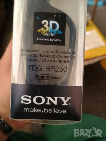 3D очила Sony , снимка 3 - Стойки, 3D очила, аксесоари - 52127331