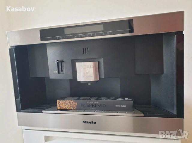 Miele Nespresso Кафемашина за вграждане Кафеавтомат Миеле, снимка 3 - Кафемашини - 53090811