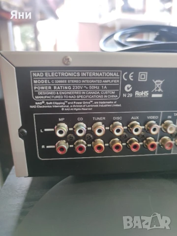 Тонколони Klipsch Synergy F2 и стерео усилвател (ресивър) NAD C326BEE, снимка 8 - Тонколони - 51189864