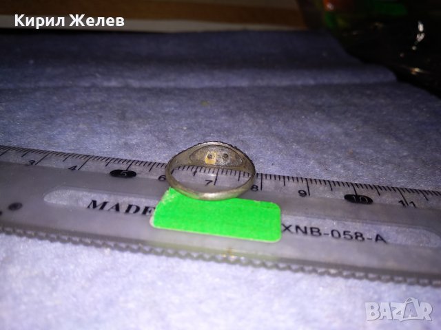 ПОСРЕБРЕН - с ПЕЧАТ 925 - ФИГУРАЛЕН АРТ ПРЪСТЕН - БУХАЛЧЕ от БЛАГОРОДНА НЕРЪЖДАЕМА СТОМАНА 34377, снимка 10 - Пръстени - 39643083
