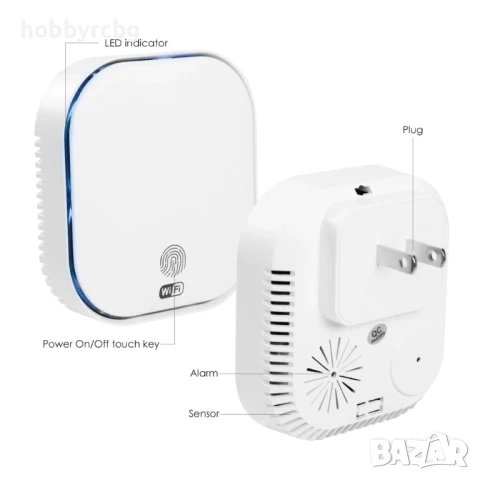 WiFi смарт газ детектор за запалими газове с контрол през мобилно приложение, снимка 8 - Друга електроника - 50738030