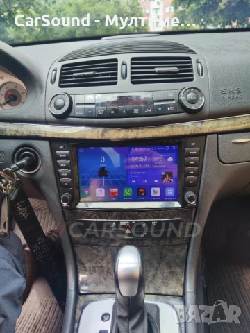 8" Мултимедия Mercedes W211 W219 E-class CLS Android 15 Навигация
