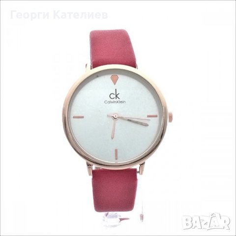 Дамски часовник червен със златист корпус реплика Код на продукта: A-194, снимка 1 - Дамски - 37572650