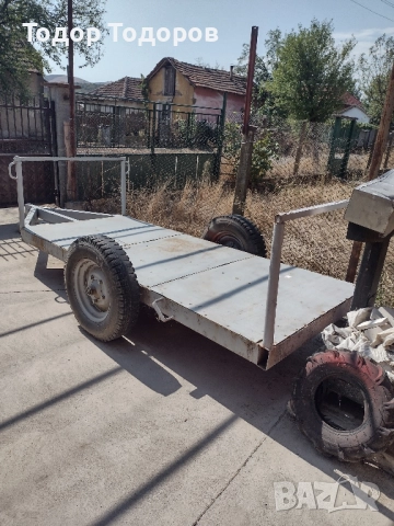 Платформа, ремарке за бали или кошери за малък китайски или японски трактор., снимка 2 - Селскостопанска техника - 52453858