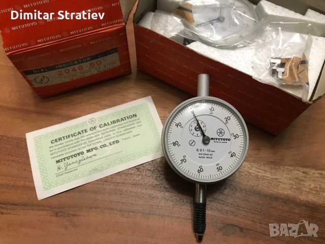Измервателни инструменти Mitutoyo и MAHR шублер, дигитален микрометър, механични идикаторни часовниц