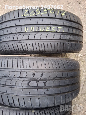 225 50 17 VRIDESTEIN 4броя летни , снимка 2 - Гуми и джанти - 53888947