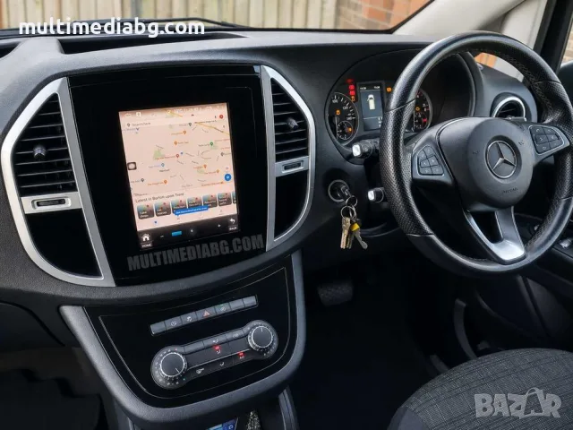 Mercedes Vito 3 W447 [2014-2020] 9.7 Мултимедия Навигация Android, снимка 3 - Аксесоари и консумативи - 52273201