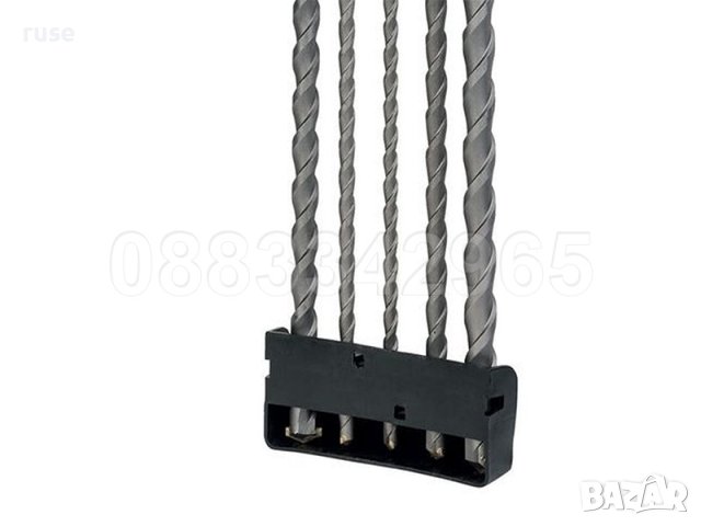 НОВИ! SDS-Plus свредла за бетон, камък, тухла / 600mm / 5 части, снимка 4 - Други инструменти - 37963250