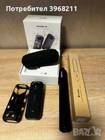 Камера Insta360 X4, снимка 2 - Камери - 53104221